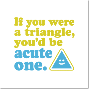 Acute Triangle Posters and Art